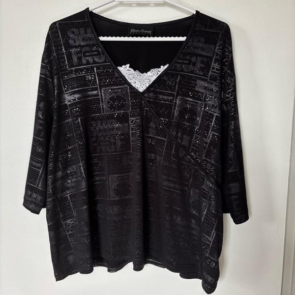 ✨Claire France Exclusif Vintage Blouse – Size 3XL - Picture 1 of 5